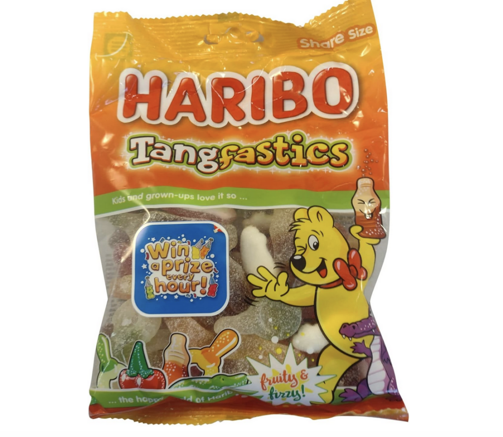 Haribo Tangftastic candy bag